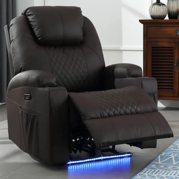 Power Recliner Chair with Heat and Massage