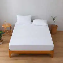 Waterproof Mattress Protector, Breathable Fitted Sheet