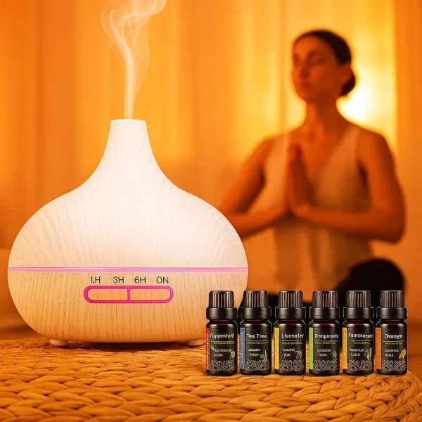 Essential Oil Diffuser Waterless Auto-Off Timer
